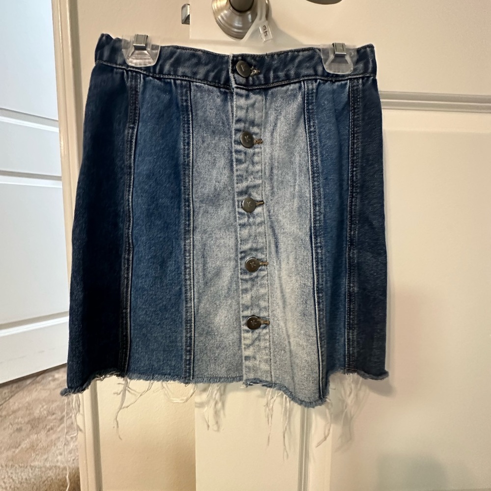 Girls Jean Kid-pick Skirt SZ 12